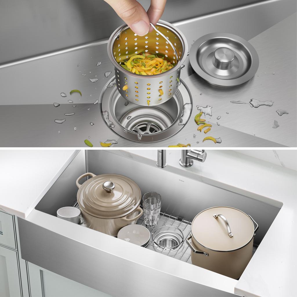 Sink Drain Basket & Strainer