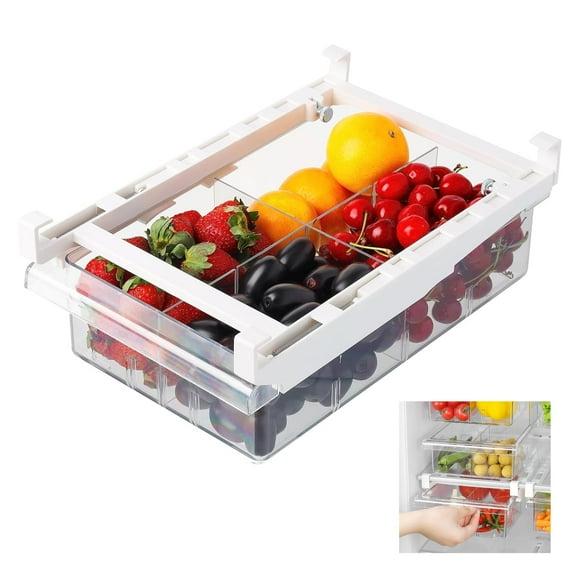 Adjustable Fridge Storage Organizer Bin