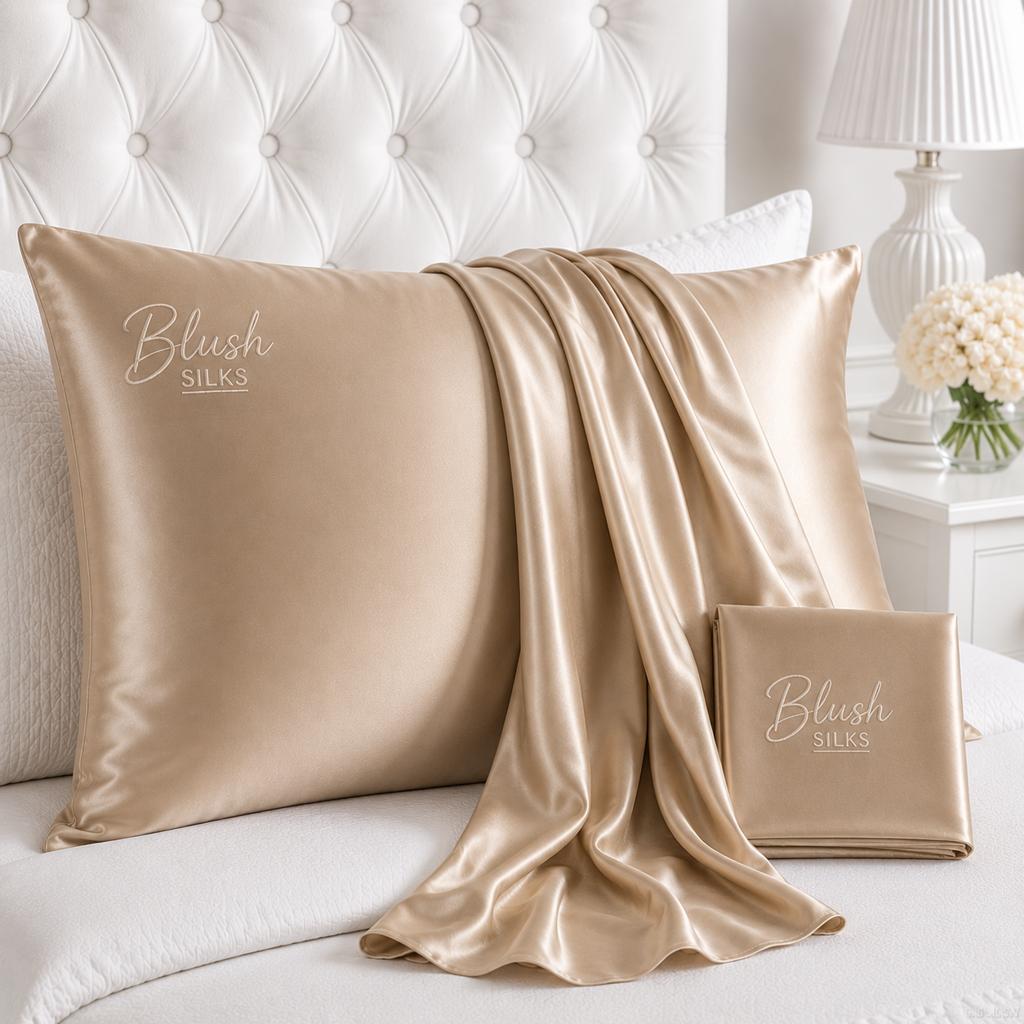 Satin Silk Pillowcase Set